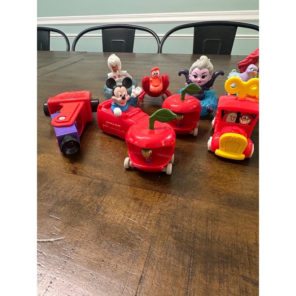 Vintage 90s Fast Food Toy Lot Disney McDonald's Burger King Richard Scarry 20pc - Picture 5 of 14